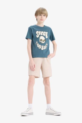 Boys' Elastic Waist Shorts