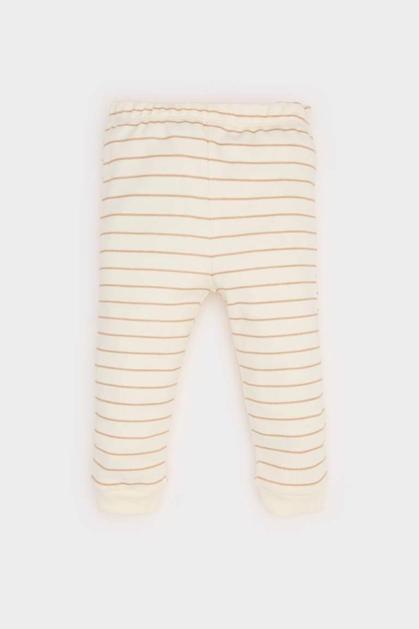 Boys' Dinosaur Print Long Sleeve Pajama Set with Elastic Waist Pants