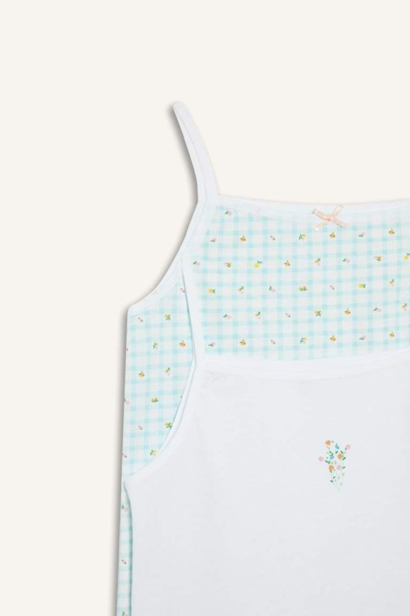 Girls' Floral 2-Piece Tank Top Set
