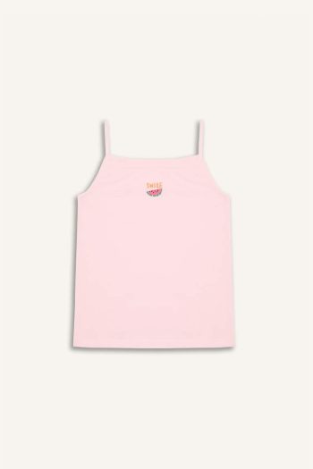 Girls' Fruit Print 2-Piece Tank Top Set