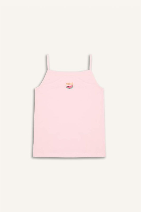 Girls' Fruit Print 2-Piece Tank Top Set