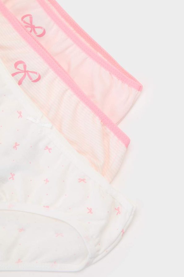 Girls' Printed 3-Pack Briefs