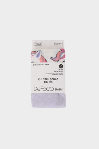 Seamless Cotton Tights for Baby Girls