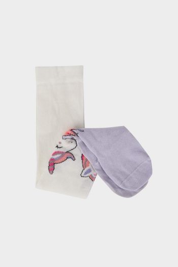 Seamless Cotton Tights for Baby Girls