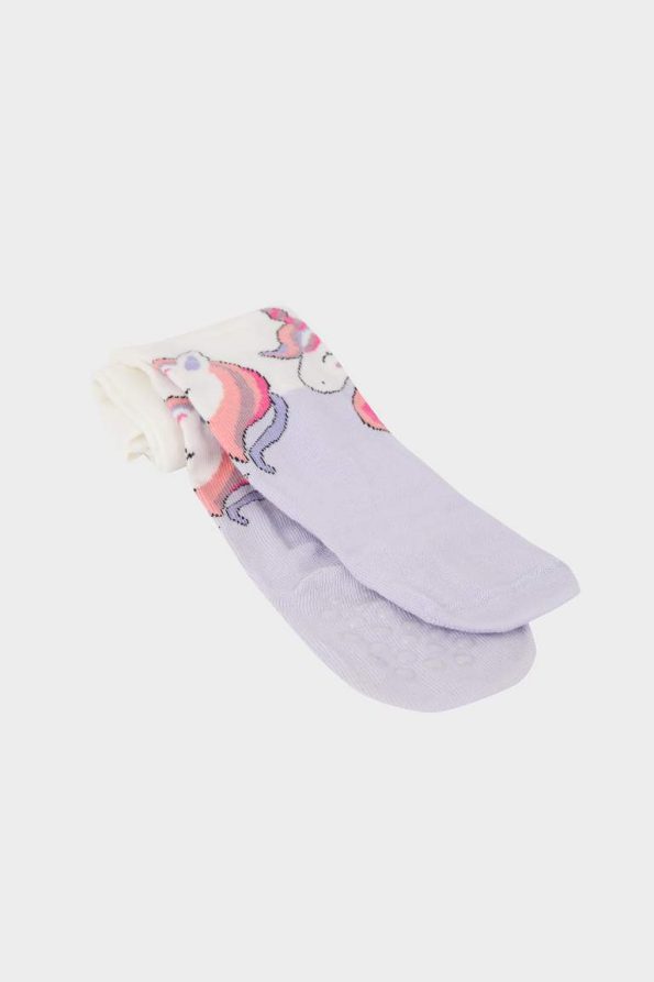 Seamless Cotton Tights for Baby Girls