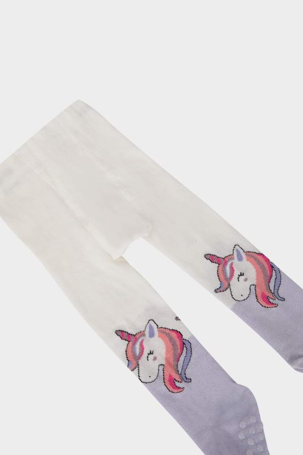 Seamless Cotton Tights for Baby Girls