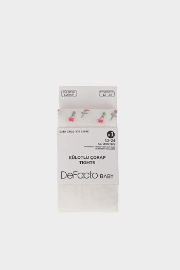 Seamless Cotton Tights for Baby Girls