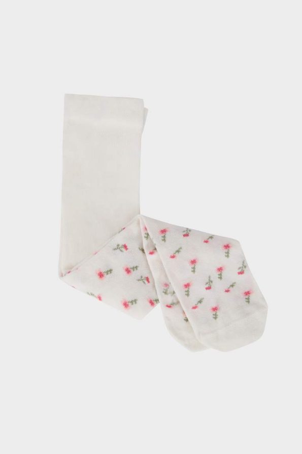 Seamless Cotton Tights for Baby Girls
