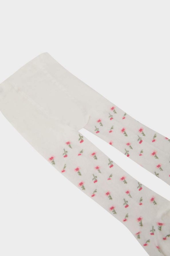 Seamless Cotton Tights for Baby Girls