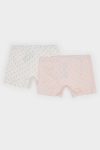 Girls' Patterned 2-Pack Boxer Shorts