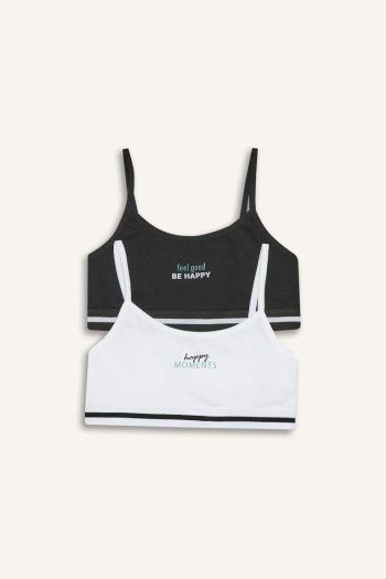 Printed 2-Pack First Bra