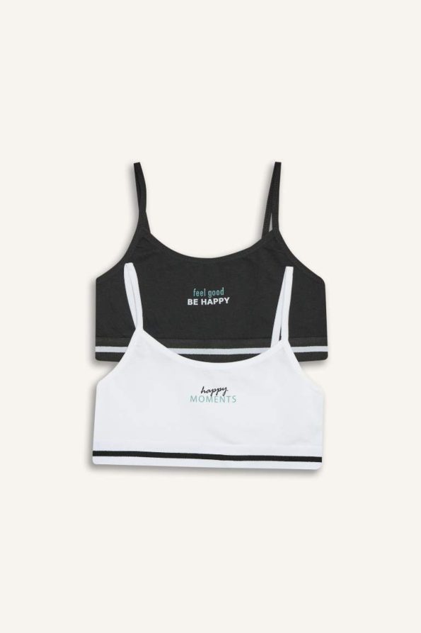 Printed 2-Pack First Bra