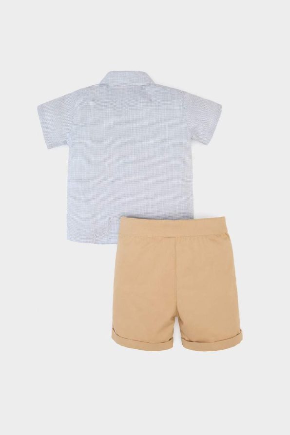 Boys' Baby 2-Piece Set Short Sleeve Shirt and Shorts