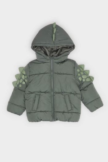 Boys' Hooded Zip-Up Jacket
