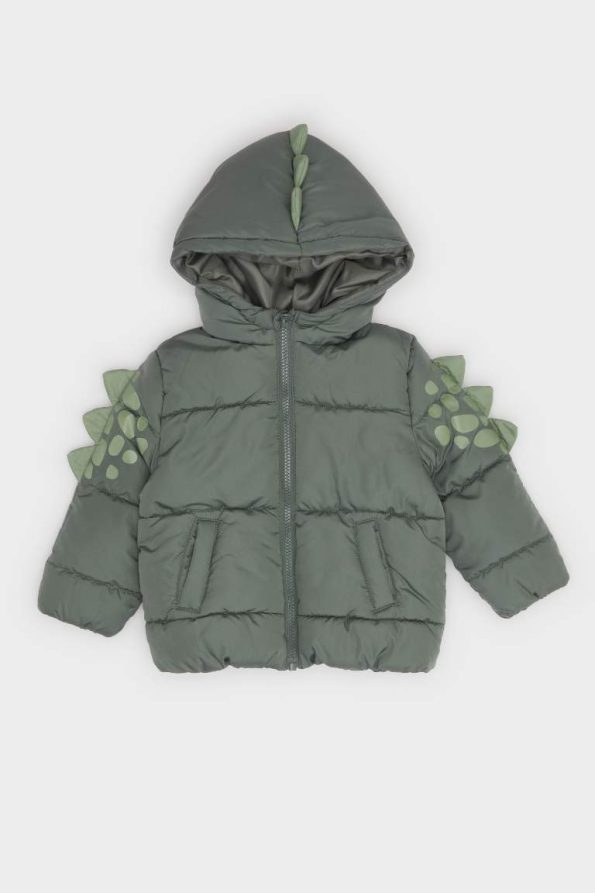 Boys' Hooded Zip-Up Jacket