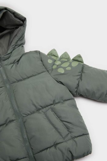 Boys' Hooded Zip-Up Jacket