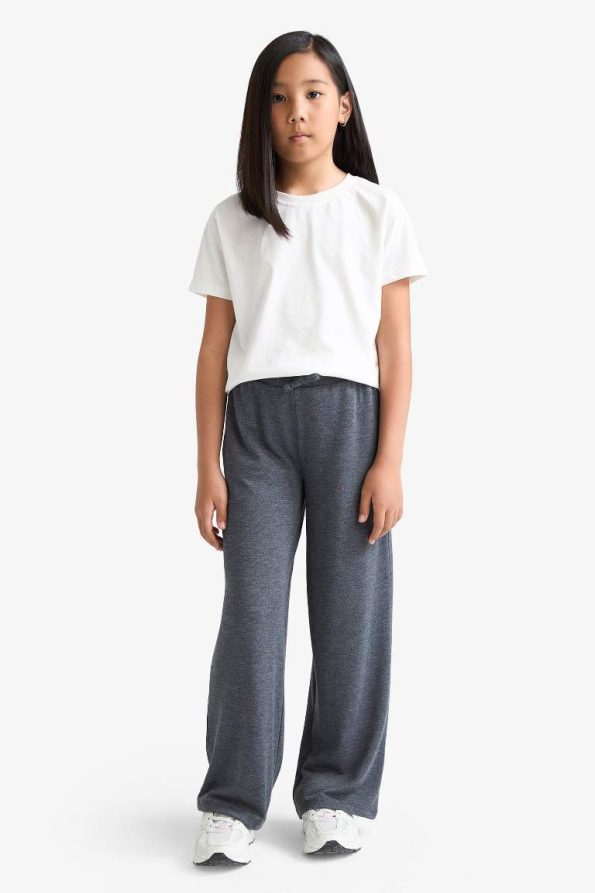 Girls' Wide Leg Trousers