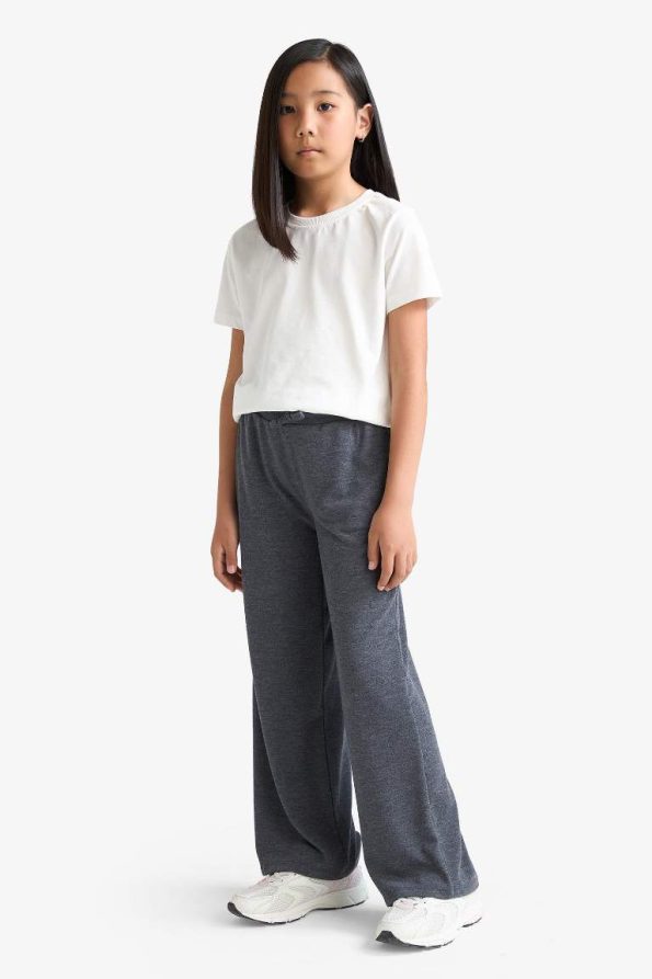 Girls' Wide Leg Trousers