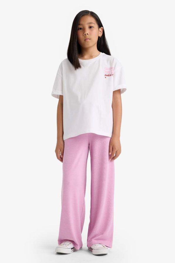 Girls' Wide Leg Pocket Pants