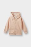 Girls' Baby Hooded Soft-Fleece Zip-Up Sweatshirt
