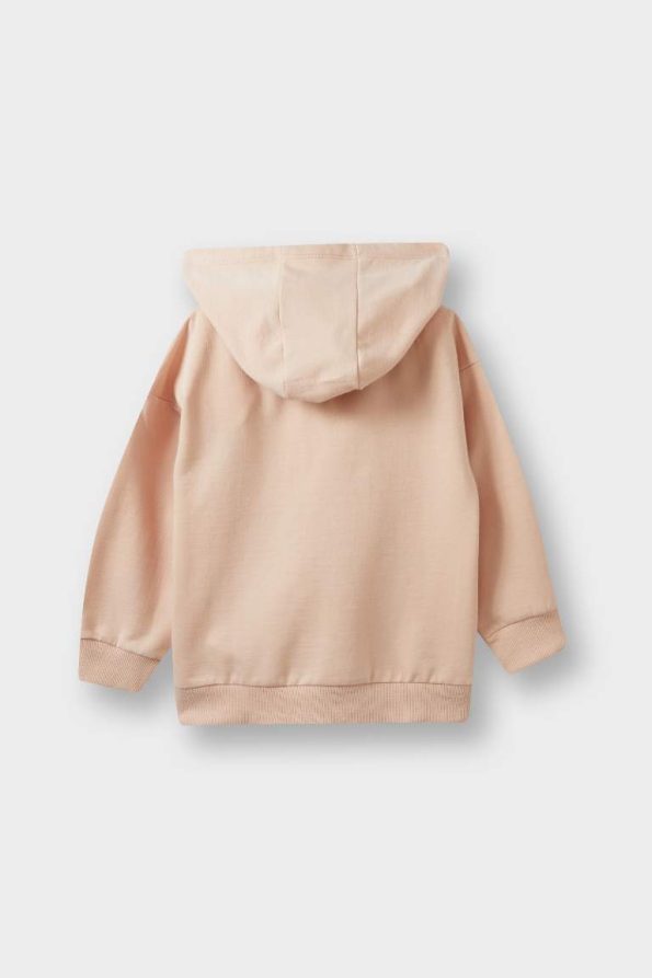 Girls' Baby Hooded Soft-Fleece Zip-Up Sweatshirt