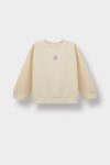 Girls' Floral Print Crew Neck Sweatshirt