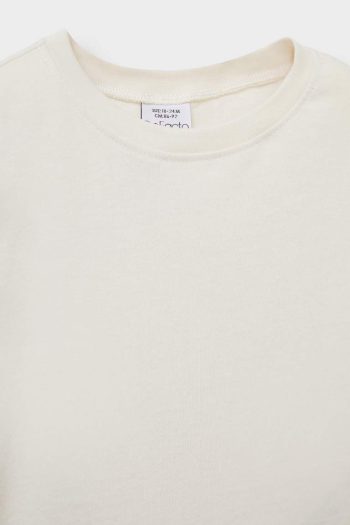Girls' Long Sleeve Crew Neck T-Shirt