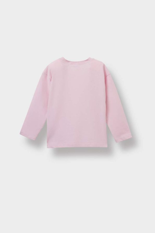 Girls' Long Sleeve Crew Neck T-Shirt