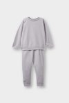 Girls' Baby 2-Piece Basic Sweatshirt and Sweatpants Set