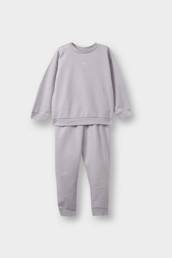Girls' Baby 2-Piece Basic Sweatshirt and Sweatpants Set