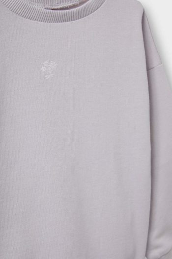 Girls' Baby 2-Piece Basic Sweatshirt and Sweatpants Set