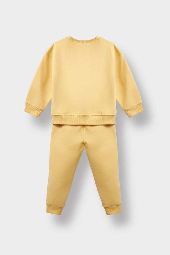 Girls' Baby 2-Piece Soft Fleece Sweatshirt and Jogger Set
