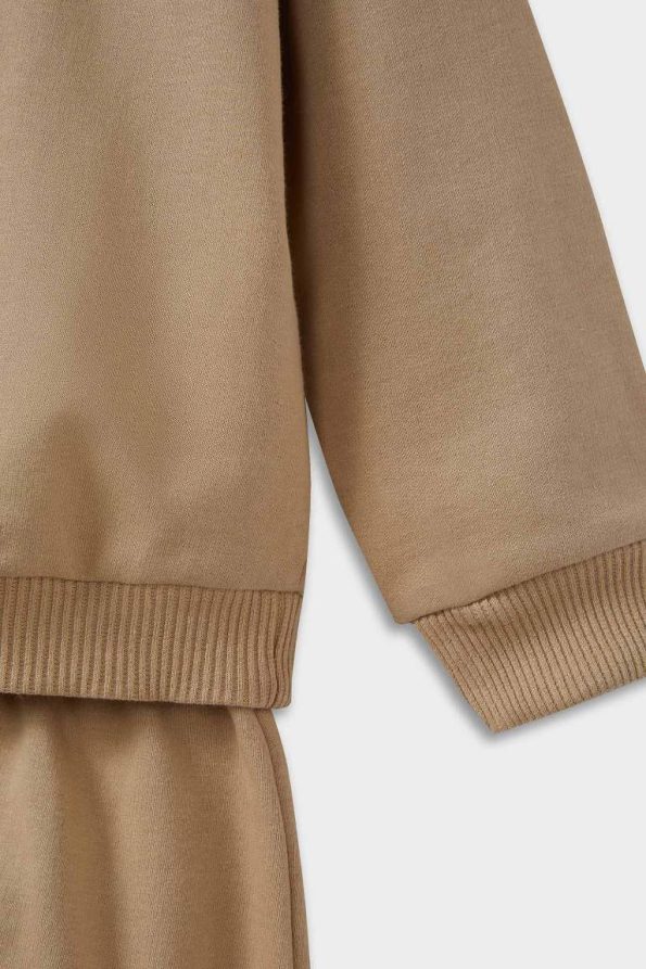 Boys' Two-Piece Basic Sweatshirt and Jogger Set