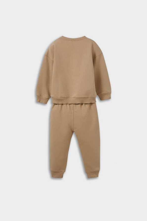 Boys' Two-Piece Basic Sweatshirt and Jogger Set
