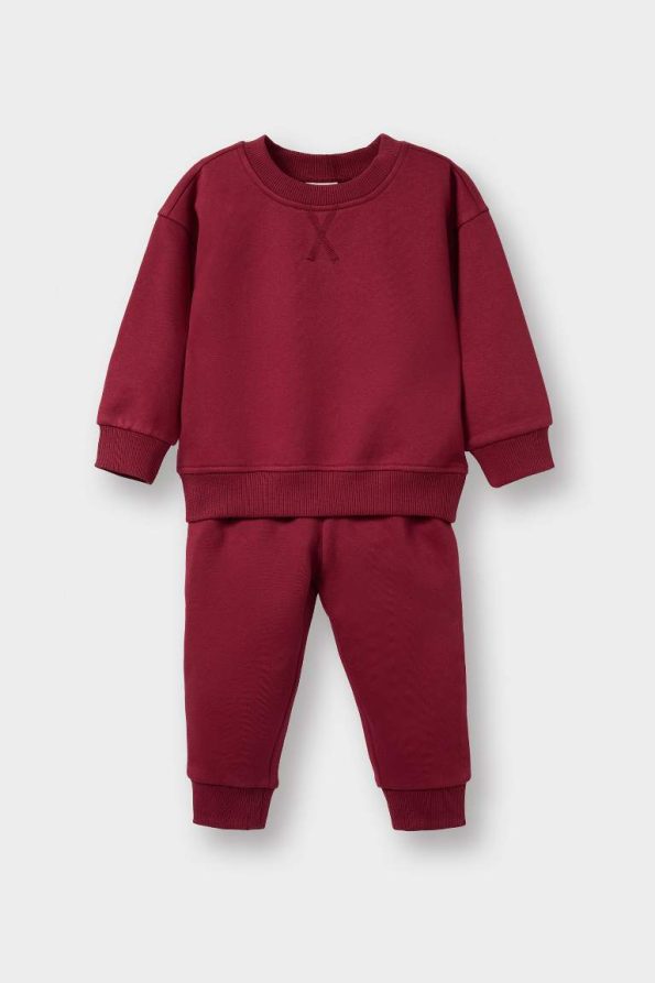 Boys' Basic Sweatshirt and Jogger Set