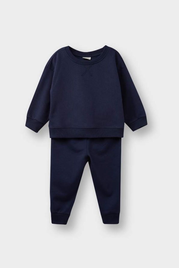 Boys' 2-Piece Basic Sweatshirt and Jogger Set