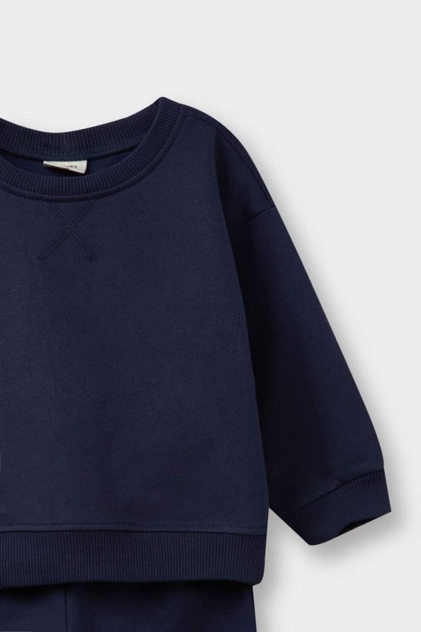 Boys' 2-Piece Basic Sweatshirt and Jogger Set