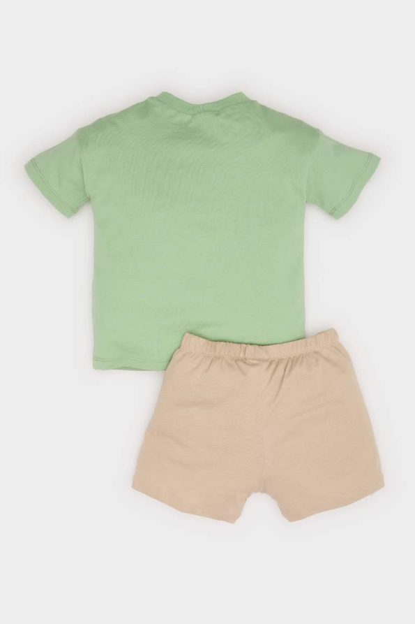 Boys' Baby 2-Piece Set Printed Short Sleeve T-Shirt and Shorts