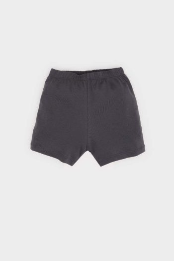 Boys' 2-Piece Set with Patterned Short Sleeve T-Shirt and Shorts