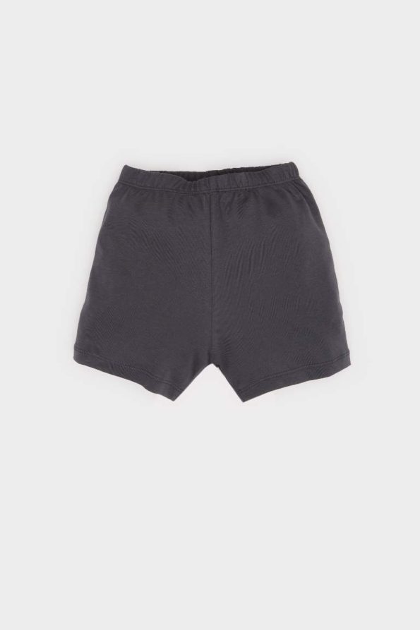 Boys' 2-Piece Set with Patterned Short Sleeve T-Shirt and Shorts