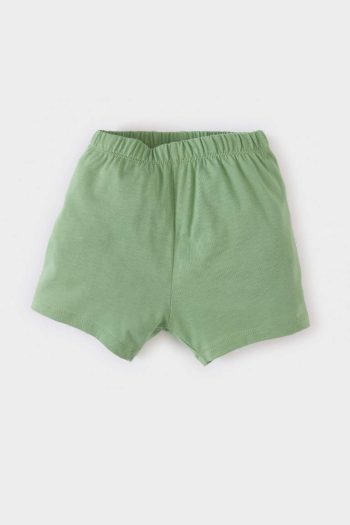 Boys' 2-Piece Set Printed Short Sleeve T-Shirt and Elastic Waist Shorts