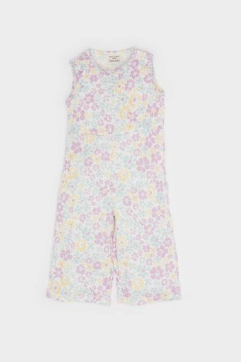 Floral Romper for Baby Girls