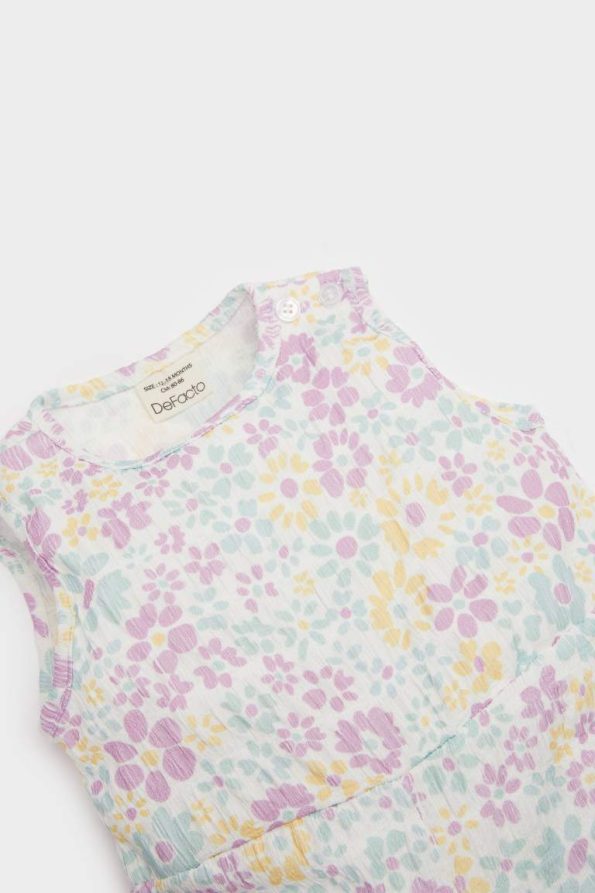 Floral Romper for Baby Girls