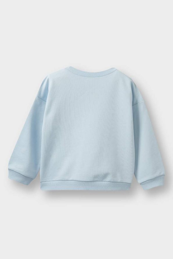 Girls' Printed Crew Neck Sweatshirt