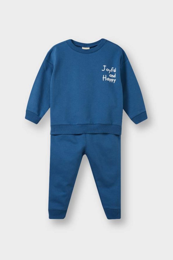 Boys' Baby 2-Piece Printed Sweatshirt and Jogger Set