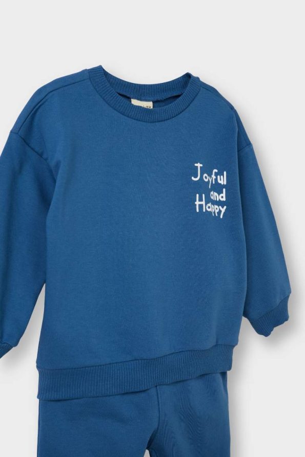 Boys' Baby 2-Piece Printed Sweatshirt and Jogger Set