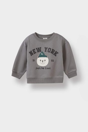 Boys' Baby 2-Piece Printed Sweatshirt and Jogger Set