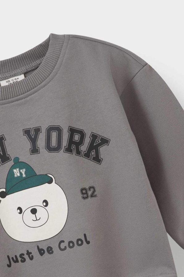 Boys' Baby 2-Piece Printed Sweatshirt and Jogger Set
