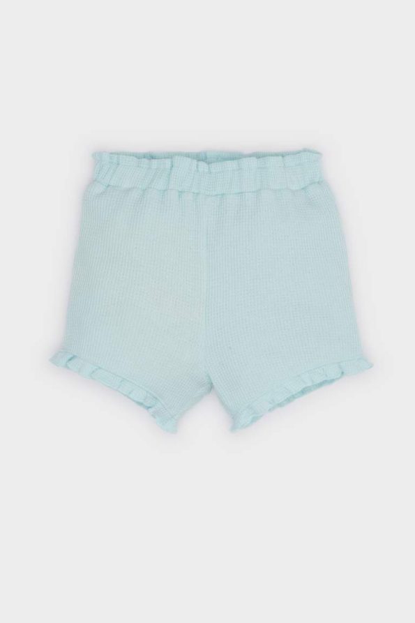 Frozen 2 Girls' Two-Piece Short Sleeve Top and Elastic Waist Shorts Set