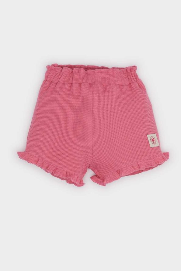 Girls' Baby Barbie 2-Piece Set with Short-Sleeve T-Shirt and Elastic Waist Shorts